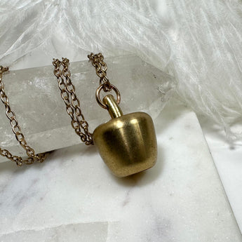 Apple Urn Necklace, Urn Necklace, Cremation Jewelry, Urn for Ashes, Cremation Necklace, Memorial Jewelry, Urn Jewelry, Container Jewelry