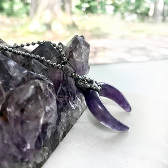 Cremation Urn Necklace, Cremation Jewelry, Mourning, Urn Pendant, Memorial Jewelry, Keepsake, Amethyst