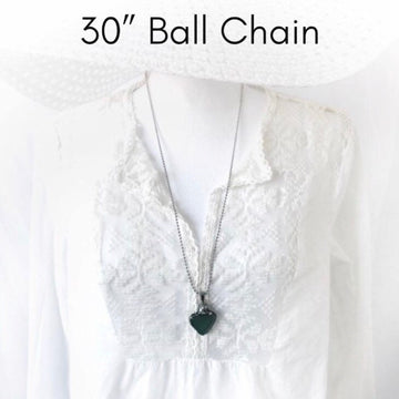 Steel Necklace String, Steel Ball Pendant
